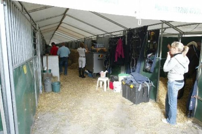 1er jour du championnat de Belgique Jeunes chevaux à Gesves